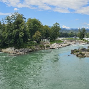 River Sava by Tacen
